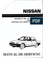 Manual de Servicio Nissan B13 (Motor-GA16DE Con ECCS) PDF