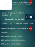 Mecánica de Suelos I - Cap II - Propiedades de Suelos