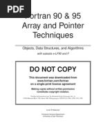 Fortran Array and Pointer Techniques