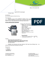 Surat Penawaran Rental Mesin Fotocopy, PT. Cresyn Indonesia