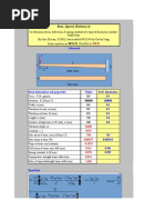 Beam Tapered Thickness