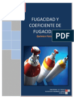 Investigacion f. Fugacidad