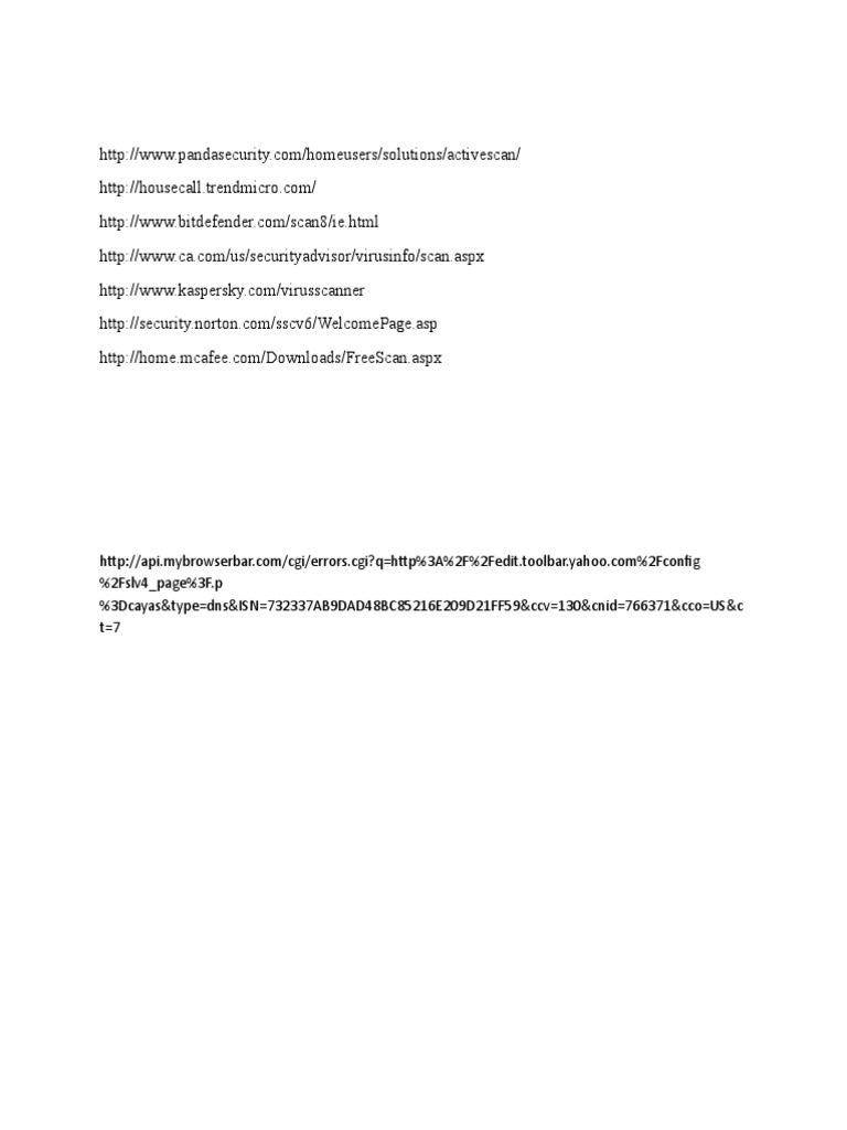 Free Online Virus Scanning | PDF | Business | Computers