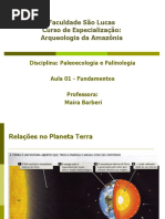 Aula 01 - Paleoecologia Fundamentos