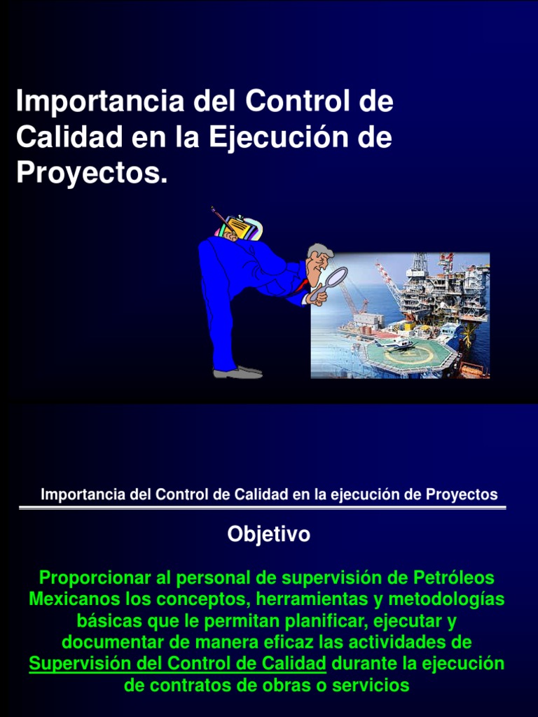 Calidad en Proyectos | PDF | Gestión de la calidad | Calidad (comercial)
