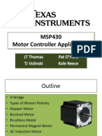 MSP430 Motor Controller Applications