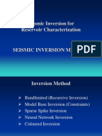 3 - Seismic Inversin Method