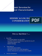 4 - Seismic & Log Data Consideration