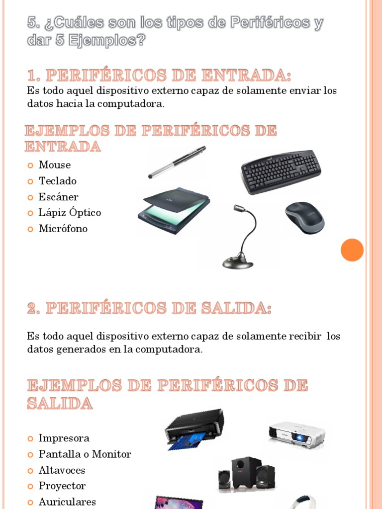 Tipos de Perifericos | PDF