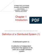 Distributed Systems Principles and Paradigms: Second Edition Andrew S. Tanenbaum Maarten Van Steen