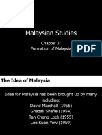 Malaysian Studies: Formation of Malaysia