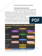 Pengelolaan Bencana Pada Skala Lokal, Nasional, Dan Internasional