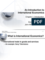 CHAPTER 1 International Economics