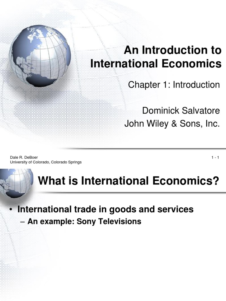 ABSOLUTE ESSENTIALS OF INTERNATIONAL ECONOMICS PDF visual data 3