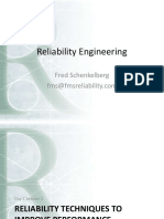 Reliability Engineering: Fred Schenkelberg