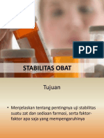 Stabilitas Obat