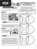 Matemática - Pré-Vestibular Impacto - Funções - Relações e Funções I