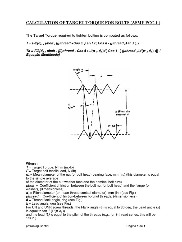 ASME PCC 1 Bolted Flange PDF