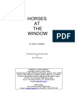 Horses AT THE Window: by Matéi VISNIEC