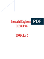 Industrial Engineering ME 010 705