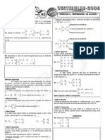 Matemática - Pré-Vestibular Impacto - Matrizes - Operações e Propriedades II