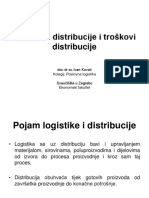 Sudionici Distribucije I Troškovi Distribucije - Final