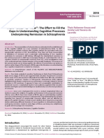 From What to How the Effort to Fill the Gaps in Understanding Cognitive Processes Underpinning Remission in Schizophrenia