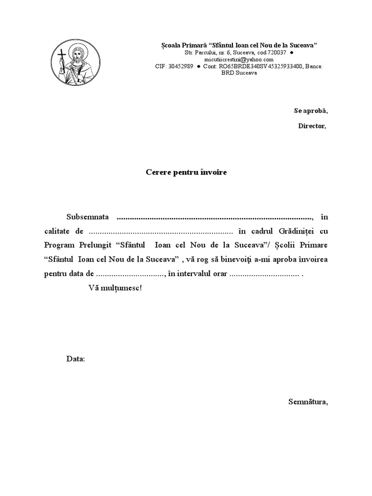 Cerere învoire și schimb de tură.doc