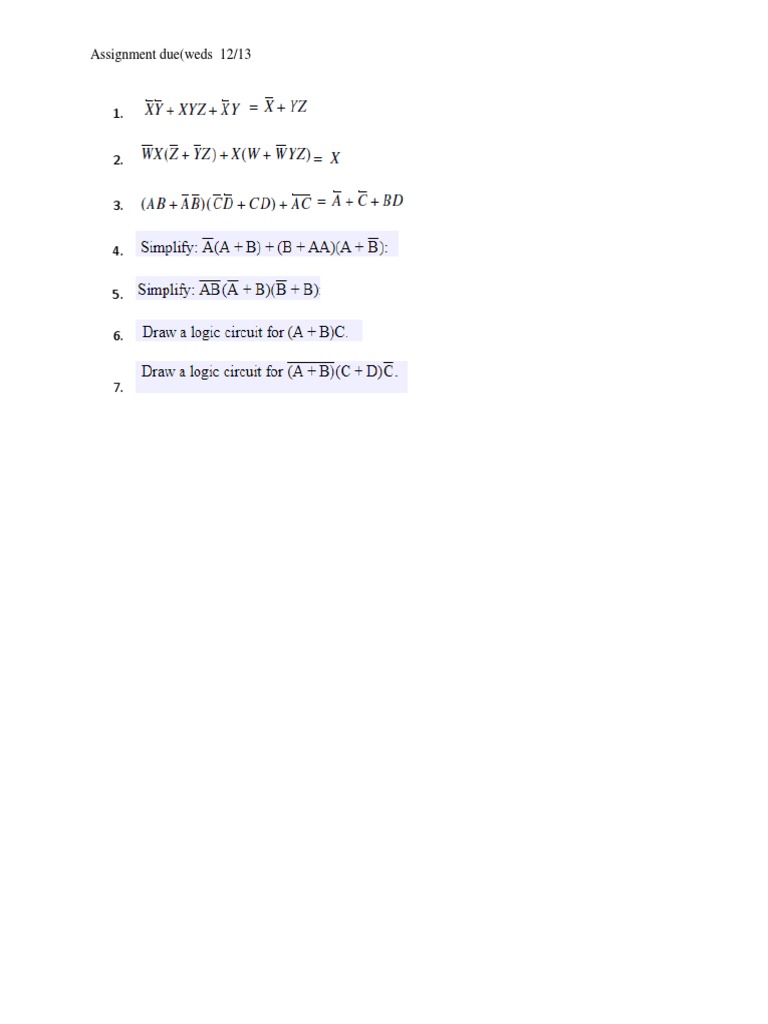 Assignment | PDF