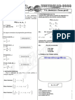 Matemática - Pré-Vestibular Impacto - Sequências - P G - Definição e Termo Geral I