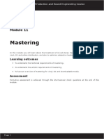 Module 11 - Mastering