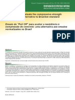 Avaliaççã de Resistencia Do Concreto PDF