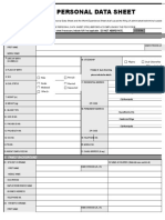 Personal Data Sheet 2017 Mabzicle