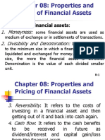 8.Properties and Pricing of Fin. Assets