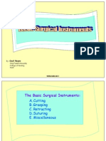 Basic Surgical Instruments