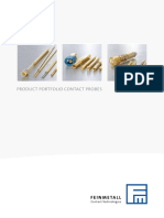 Product Portfolio Contact Probes