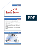 Samba: File and Print Services To Server Message Block (SMB) Clients