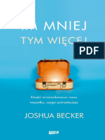 Im Mniej Tym Wiecej - Joshua Becker