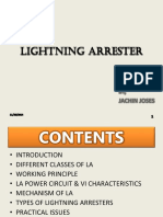 Lightning Arrester: BY, Jachin Joses