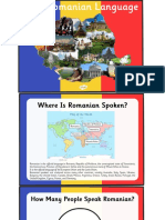 Limba Română PowerPoint