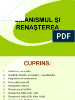 Umanismul Si Renasterea