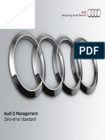 Audi Q Management: Zero-Error Standard