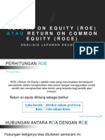 Return On Equity (Roe) Atau Return