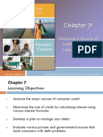 Chapter 07 (Topic 3 Consumer Credit)