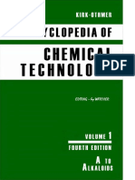 Kirk-Othmer Encyclopedia of Chemical Technology (Vol 01)