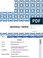 P1 Material Teknik Introduction