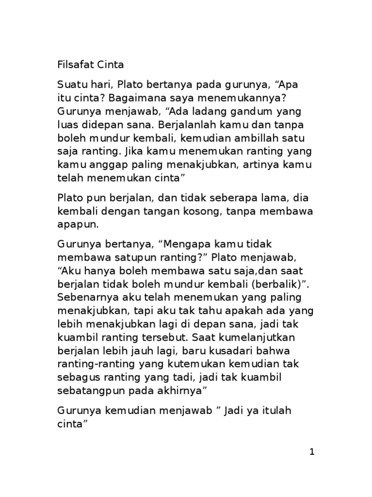 Filsafat Cinta Pdf
