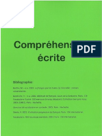 Cour Français Comprehension