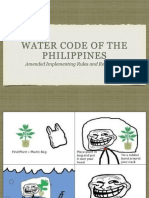 Water Code of The Philippines