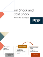 Warm Shock and Cold Shock
